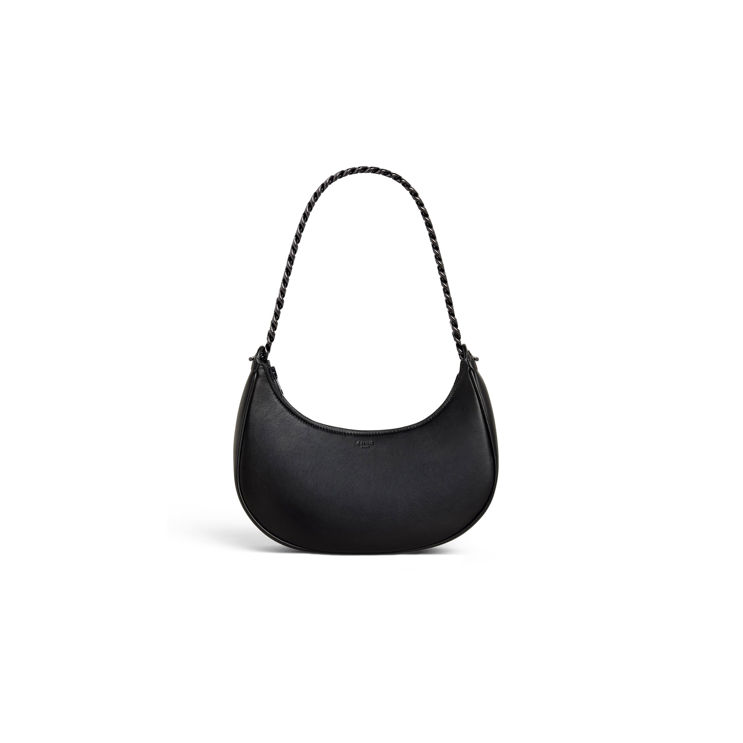 Ce**e medium ava triomphe bag in smooth calf leather chain 199583dgq.38nn (25*12*9cm)